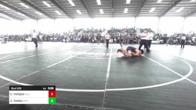 113 lbs Consi Of 8 #2 - Cruz Vallejos, Valley Bad Boys vs Zack Valdez, New Mexico Bad Boyz