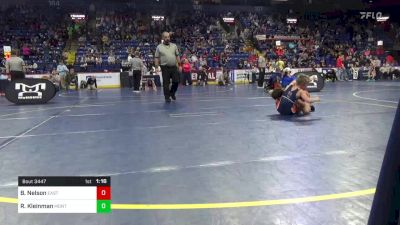 80 lbs Consy 2 - Brody Nelson, East Penn vs Ryder Kleinman, Montoursville