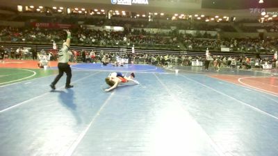 91 lbs Round Of 16 - Dominic Coppola, Olympic vs Jax Bucco, Triumph Trained