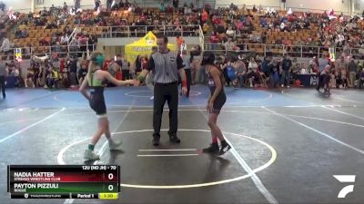 70 lbs Round 5 - Nadia Hatter, Streaks Wrestling Club vs Payton Pizzuli, Rogue