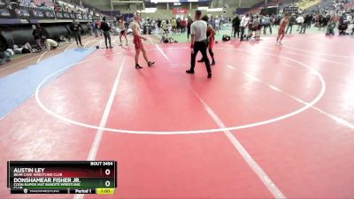 175 lbs Cons. Round 3 - Austin Ley, Bear Cave Wrestling Club vs Donshamear Fisher Jr., Coon Rapids Mat Bandits Wrestling Club