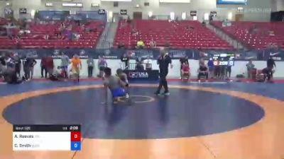 57 kg 5th Place - Aden Reeves, Viking Wrestling Club (IA) vs Caleb Smith, Boone RTC