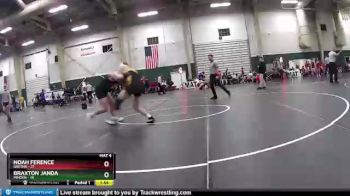 195 lbs Placement Matches (16 Team) - Noah Ference, Gretna vs Braxton Janda, Minden