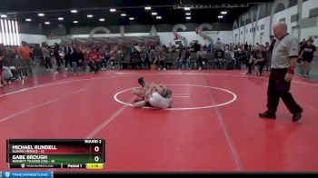 75 lbs Round 2 (8 Team) - Gabe Brough, Burnett Trained (OH) vs Michael Rundell, Illinois Menace