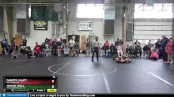 68 lbs Finals (2 Team) - Mason Sigle, PA Alliance Blue vs Dakota Sandy, Mat Assassins