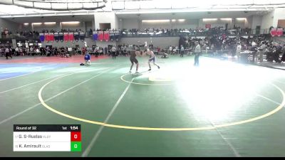 145 lbs Round Of 32 - Giovanni Sanchez-Ruelas, Killingly vs Kyle Amirault, Glastonbury