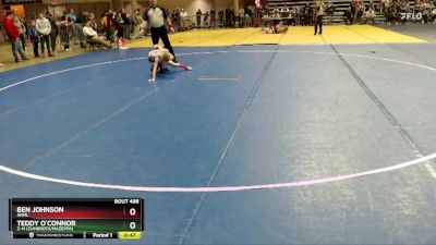 65 lbs Cons. Round 2 - Teddy O`Connor, Z-M (Zumbrota/Mazeppa) vs Ben Johnson, ANML