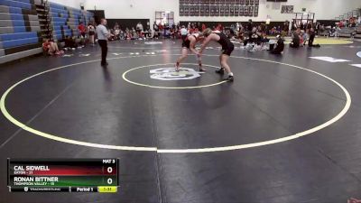 195 lbs Round 5 (10 Team) - Ronan Bittner, Thompson Valley vs Cal Sidwell, Eaton