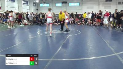 114 lbs Pools - Rian Czaja, Lumberyard (NY) vs Aiden Velzy, Olympia National