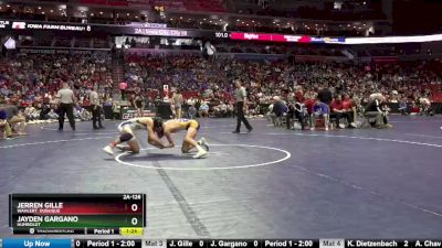 2A-126 lbs Cons. Semi - Jerren Gille, Wahlert, Dubuque vs Jayden Gargano, Humboldt