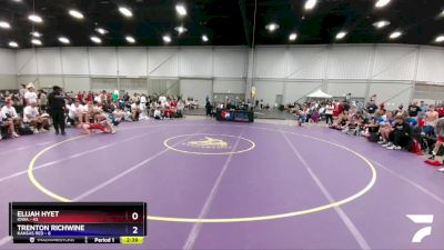 106 lbs Quarterfinals (8 Team) - Elijah Hyet, Iowa vs Trenton Richwine, Kansas Red