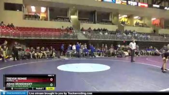 138 lbs Round 3 (8 Team) - Trevor Reinke, Beatrice vs Aidan Brakenhoff, Papillion-La Vista South