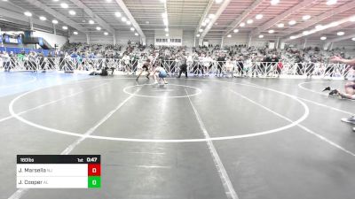 160 lbs Consi Of 32 #2 - Jeremy Marsella, NJ vs Jax Cooper, AL