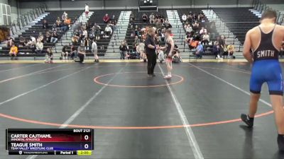 16U-6 lbs Round 3 - Carter Cajthaml, Immortal Athletics vs Teague Smith, Team Valley Wrestling Club