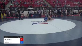 125 lbs Cons 8 #2 - Kinnley Smith, Illinois vs Alexis Lazar, Michigan Revolution Wrestling Club