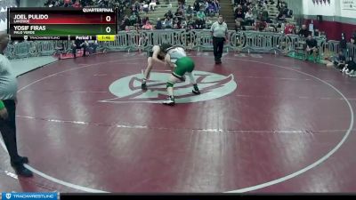 157 lbs Quarterfinal - Yosif Firas, Palo Verde vs Joel Pulido, Lakeside