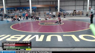 84 lbs 3rd Place Match - Mason Wright, Southern Idaho Wrestling Club vs Kaycen Cutler, Bonneville Wrestling