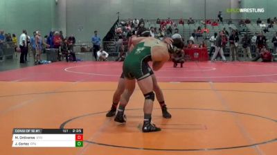 149 lbs Consi of 16 #1 - Matt Ontiveros, Utah Valley Univ vs Josh Cortez, Cal Poly