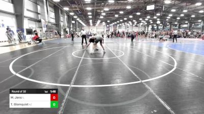 182 lbs Round Of 32 - Matthew Jens, IL vs Trenton Blomquist, AZ