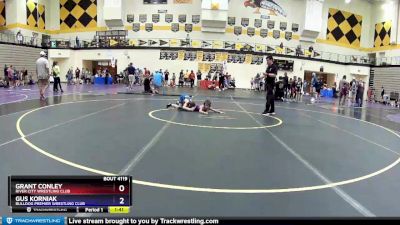 63 lbs Cons. Round 3 - Grant Conley, River City Wrestling Club vs Gus Korniak, Bulldog Premier Wrestling Club