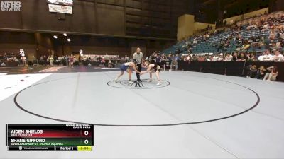 5A - 120 lbs Quarterfinal - Shane Gifford, Overland Park-St. Thomas Aquinas vs Aiden Shields, Valley Center