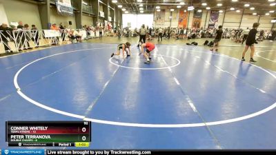 92 lbs Rd# 4- 2:00pm Friday Final Pool - Peter Terranova, Double Champs vs Conner Whitely, Terps Xtreme