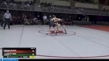 138 lbs Round 5 (8 Team) - Devan Schmit, Norfolk vs Garrett Rine, Waverly