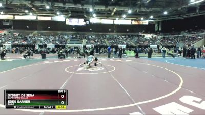 126 lbs Cons. Round 4 - Sydney De Sena, Capistrano Valley vs Eden Garner, Eagle