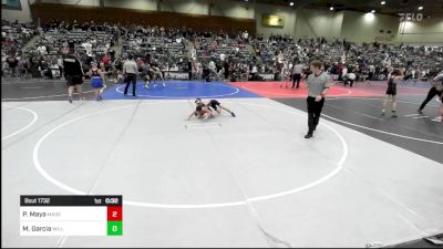 66 lbs Consi Of 8 #2 - Payton Maya, Madera WC vs Makayla Garcia, Willits Grappling Pack