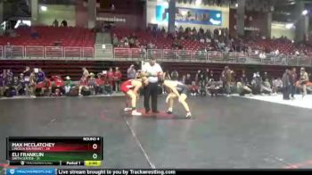 195 lbs Round 4 (8 Team) - Eli Franklin, Smith Center vs Max McClatchey, Lincoln Southeast
