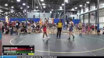 130 lbs Quarterfinals (8 Team) - Hayden Brady, Elite Athletic Club DZ vs Shawn McGuire, ARES Black