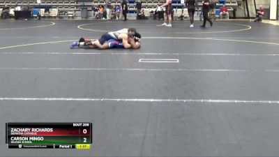 190 lbs Quarterfinal - Zachary Richards, DeMatha Catholic vs Carson Mingo, Gilman School