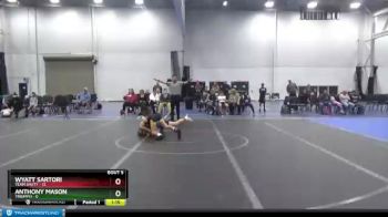 84 lbs Round 2 (8 Team) - Wyatt Sartori, Team Shutt vs Anthony Mason, Triumph