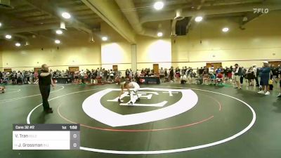 38 kg Cons 32 #2 - Vander Tran, Gold Rush Wrestling vs Jesse Grossman, Billings Wrestling Club