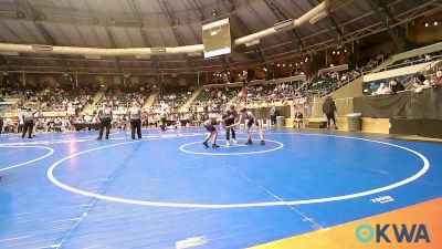 85 lbs Consi Of 16 #2 - Ashton Balch, Bartlesville Wrestling Club vs Brycen Packer, Miami Takedown Club