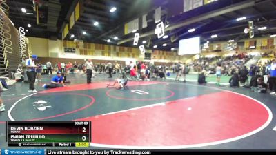 63 lbs 7th Place Match - Bradley Schreiber, Rancho Bernardo Wrestling Club vs Flores Esquire, Socal Grappling Wrestling Club