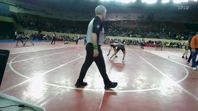 120 lbs Consi Of 4 - Corey Harris, Union Girls JH vs Annabella Adkisson, Yukon Jr. High Girls