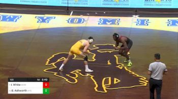 165 lbs Isaiah White, Nebraska vs Branson Ashworth, Wyoming