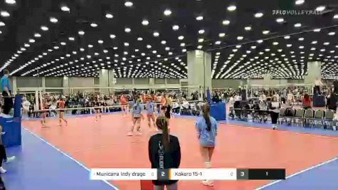 Municana Indy dragons 15-1 vs Kokoro 15-1 - 2022 JVA World Challenge presented by Nike - Expo Only