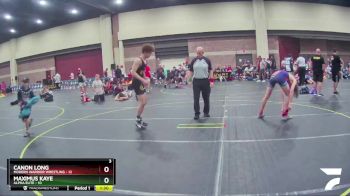 145 lbs Finals (2 Team) - Canon Long, Modern Warrior Wrestling vs Maximus Kaye, Alpha Elite