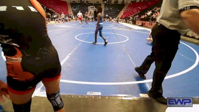 90-95 lbs Rr Rnd 3 - Peyton BOSTON, Vian vs EJ Turner, HURRICANE WRESTLING ACADEMY