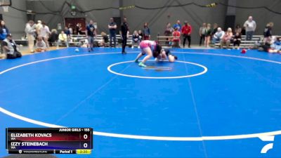 155 lbs Quarterfinal - Elizabeth Kovacs, WA vs Izzy Steinebach, WA