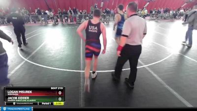 157 lbs Champ. Round 2 - Jacob Kidder, Askren Wrestling Academy vs Logan Misurek, Wisconsin