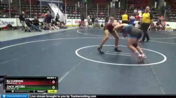 167 lbs Round 3 (4 Team) - Zach Jacobs, Bad Bass vs RJ Cummins, Rhino Elite