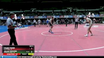 197 lbs Placement (4 Team) - Devan Gauldin, Glenville State vs Tyler Fisher, Kutztown