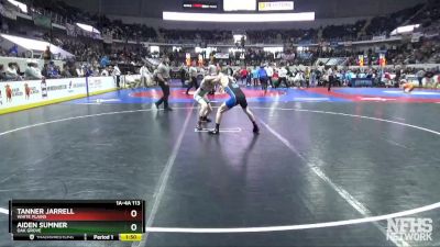 1A-4A 113 Semifinal - Tanner Jarrell, White Plains vs Aiden Sumner, Oak Grove