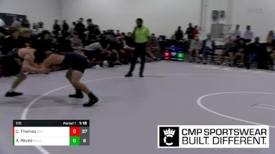 170 lbs Quarterfinals (8 Team) - Carson Thomas, Dynasty vs Andre Reyes, Oklahoma Black Ops