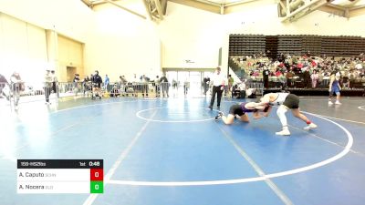 159-HS2 lbs Semifinal - Anthony Caputo, Sachem North vs Aiden Nocera, Old Bridge Wrestling Club