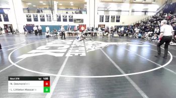 114 lbs Final - Nathan Desmond, Bethlehem Catholic vs Lukas Littleton Mascaro, Malvern Prep