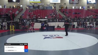 145 lbs 5th Place - Cassandra Gonzales, MN Elite Wrestling Club vs Lucia Ledezma, Granite Wrestling Club